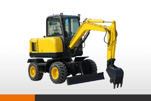 4T wheeled Excavator